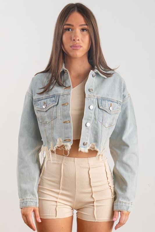 Worry Less Denim Jacket