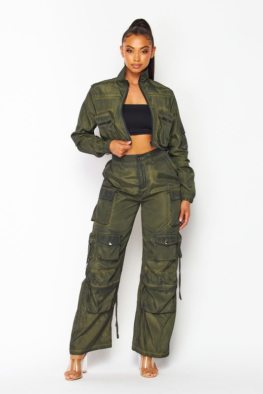 DANI CARGO JACKET & PANTS